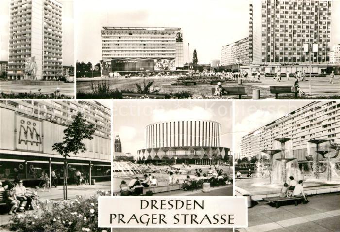 DRESDEN Elbe Prager Strasse