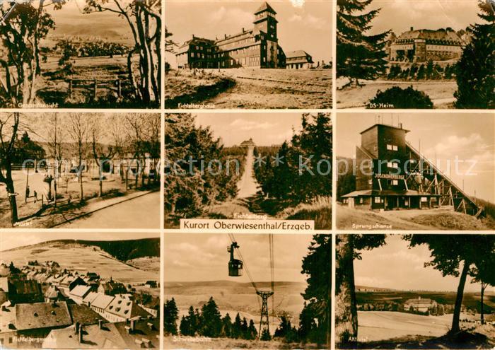 Oberwiesenthal Erzgebirge Fichtelberghaus DS-Heim Sprungschanze Jugendherberge