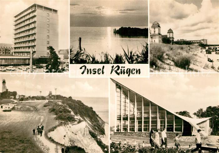 Insel Ruegen Ruegen-Hotel Kurhaus Binz Kap Arkona Glowe Cafe Ostseeperle