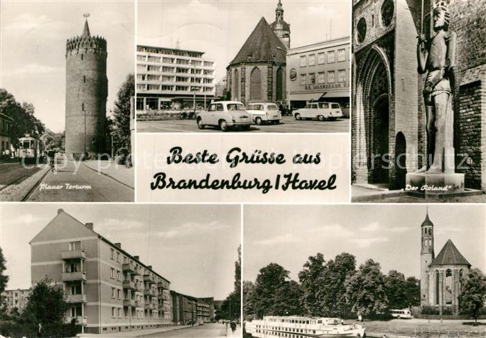 Brandenburg Havel Plauer Torturm Roland