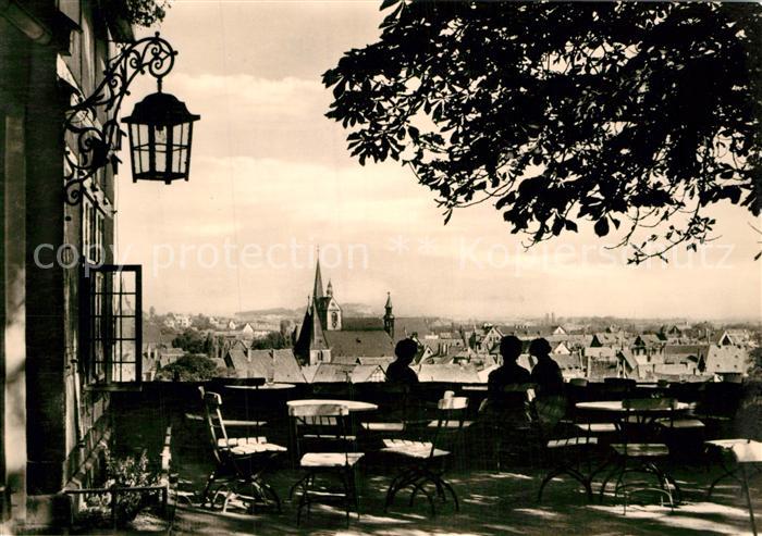 Quedlinburg Harz Ausblick von der Domschenke