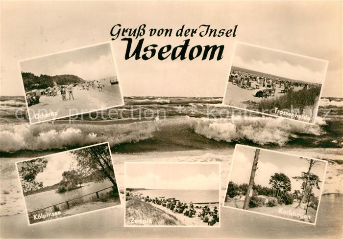 Usedom Mecklenburg-Vorpommern ueckeritz Trassenheide Koelpinsee Zempin Karlshage