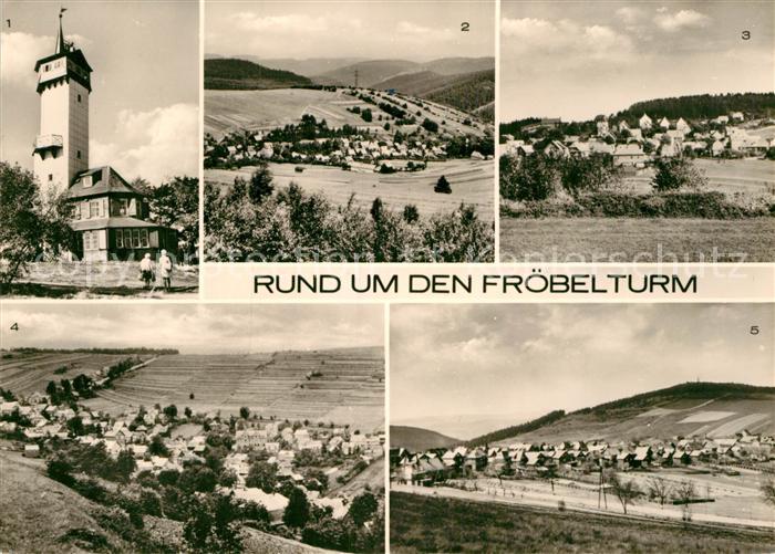 Oberweissbach Froebelturm Lichtenhain Deesbach Cursdorf