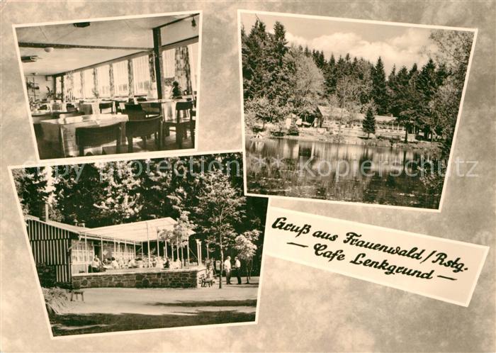 Frauenwald Thueringen Cafe Lenkgrund
