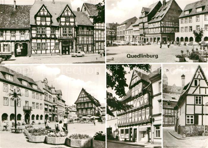 Quedlinburg Harz Klopstockhaus Schneemelcherhaus Marktstrasse Finkenherd