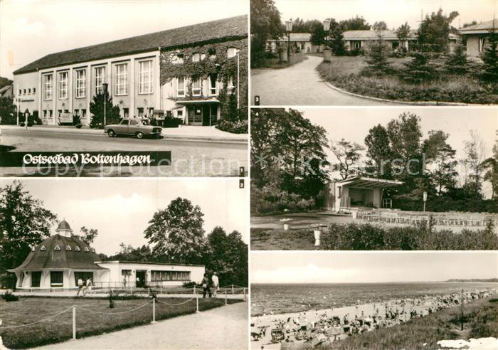 Boltenhagen Ostseebad Erholungsheim Fritz Reuter Pavillon-Bar Konzertplatz