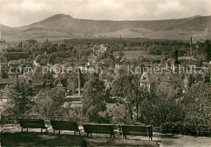 Grossschoenau Sachsen Blick vom Hutberg