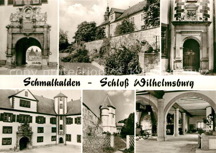 Schmalkalden Thueringen Schloss Wilhelmsburg