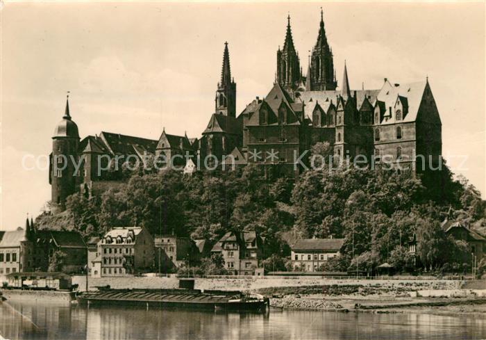 Meissen Elbe Sachsen Albrechtsburg Dom