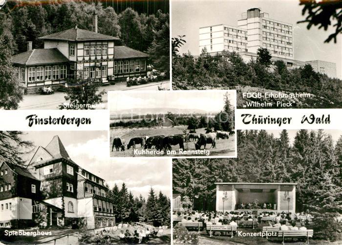 Finsterbergen Erholungsheim Wilhelm Pieck Spiessberghaus Steigermuehle