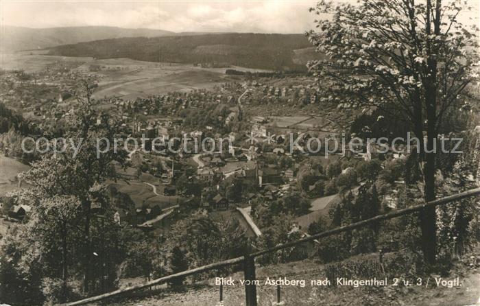 Klingenthal Vogtland Blick vom Aschberg