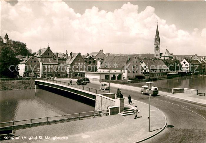 Kempten Allgaeu St. Mangbruecke