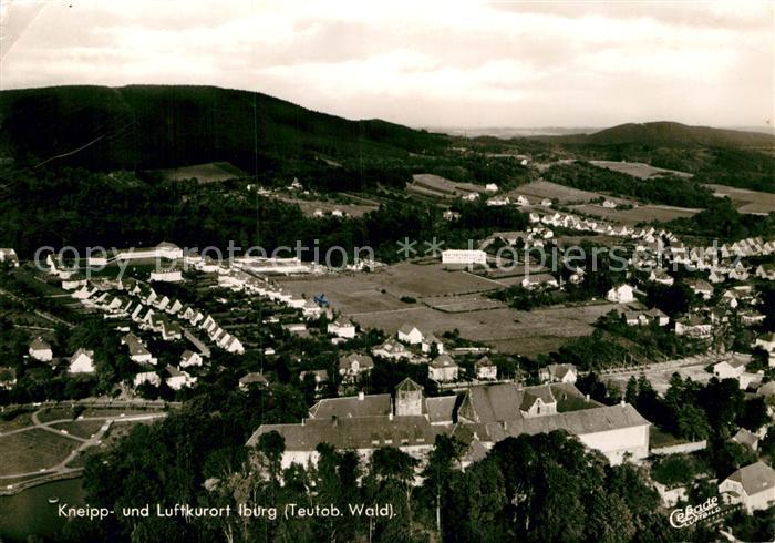 Iburg Teutoburger Wald Fliegeraufnahme