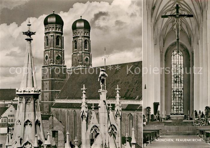Muenchen Bayern Frauenkirche
