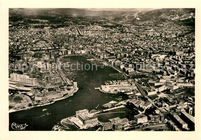 Marseille Bouches-du-Rhone Fliegeraufnahme