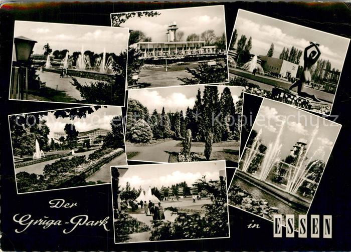 Essen Ruhr Brunnen Park