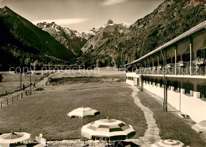 Oberstdorf VdK Erholungsheim Christlessee