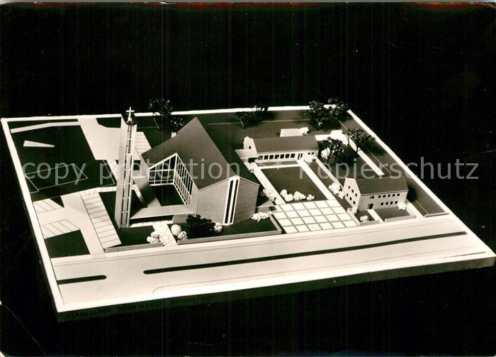 Goslar Kirchenneubau-Model St. Benno