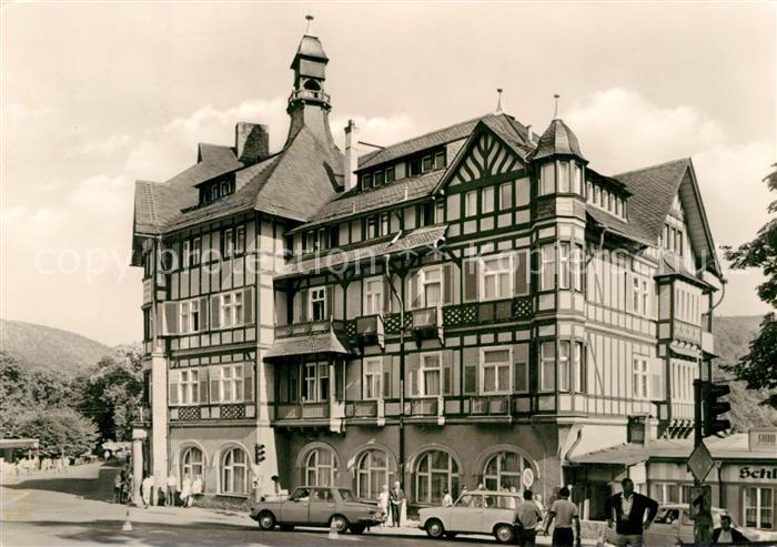 Schwarzburg Thueringer Wald Reichsbahn-Erholungsheim Ernst Thaelmann