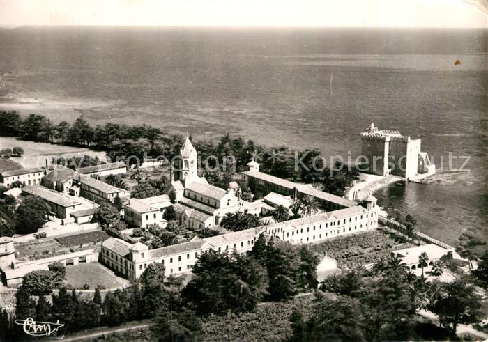 Cannes Alpes-Maritimes Abbaye de N.-D. de Lerins Fliegeraufnah