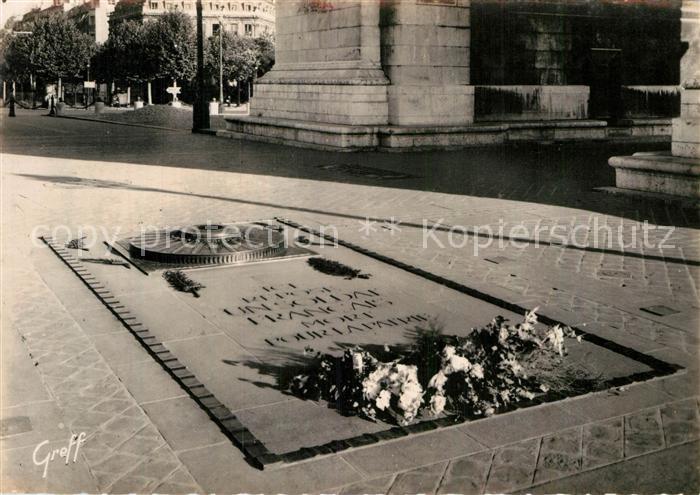 Paris Sous Arc de Triomphe de Etoile