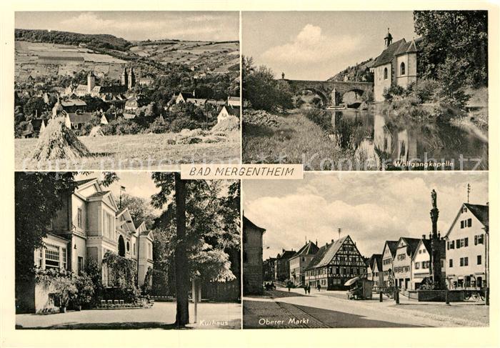 Bad Mergentheim Wolfgangkapelle Oberer Markt Kurhaus