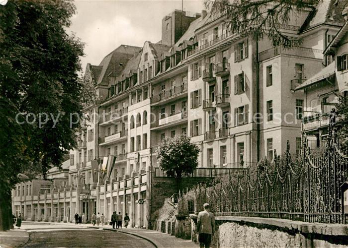 Bad Elster FDGB-Kursanatoriu Karl-Marx-Hof