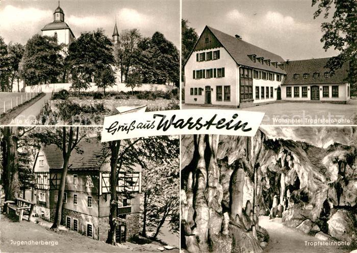 Warstein Waldhotel Tropfsteinhoehle Jugendherberge Alte Kirche