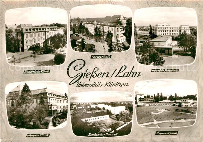 Giessen Lahn Lupus-Klinik Bundeswehr-Lazarett Augen-Kilnik