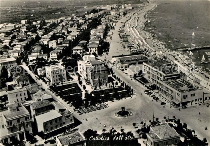 Cattolica Rimini Fliegeraufnahme