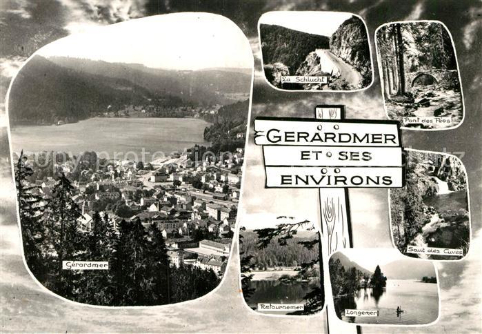 Gerardmer Vosges Retournemer Longemer Schlucht
