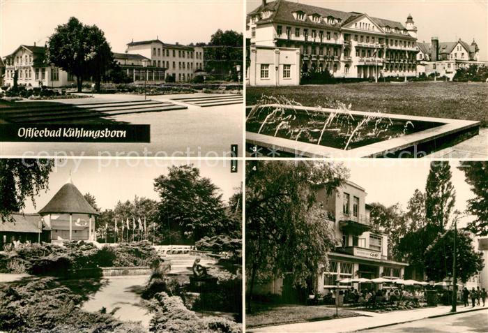 Kuehlungsborn Ostseebad Ostsee-Hotel Konzertgarten Ost Erholungsheim Georgi Dimi