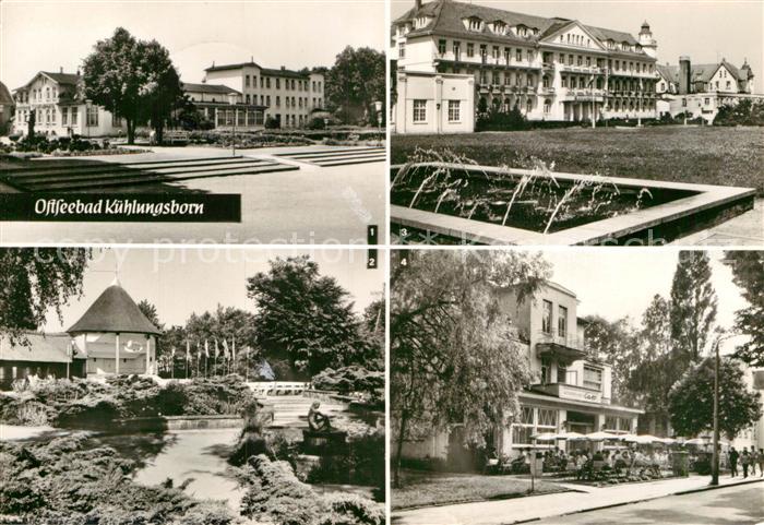 Kuehlungsborn Ostseebad Ostsee-Hotel FDGB-Erholungsheim Georgi Dimitroff