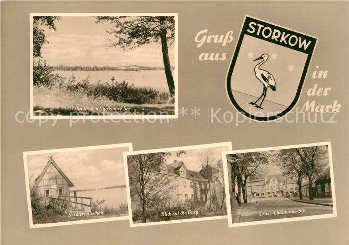 Storkow Mark Ernst-Thaelmann-Strasse Burg Fischerhaeuschchen