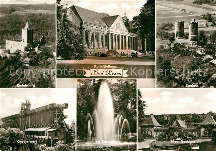 Bad Koesen Rudelsburg Med. Badeanstalt Gradierwerk