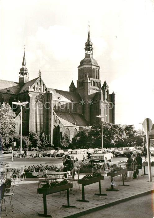 Stralsund Mecklenburg Vorpommern Kirche St. Marien