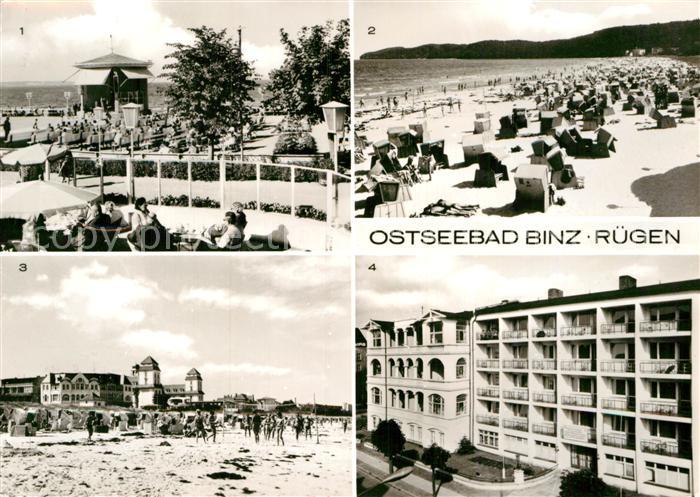 Binz Ruegen Strandpromenade Kurhaus Haus der Stahlwerker