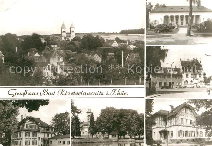 Bad Klosterlausnitz Klosterkirche Sanatorium Dr. Friedrich Wolf Markt Rathaus