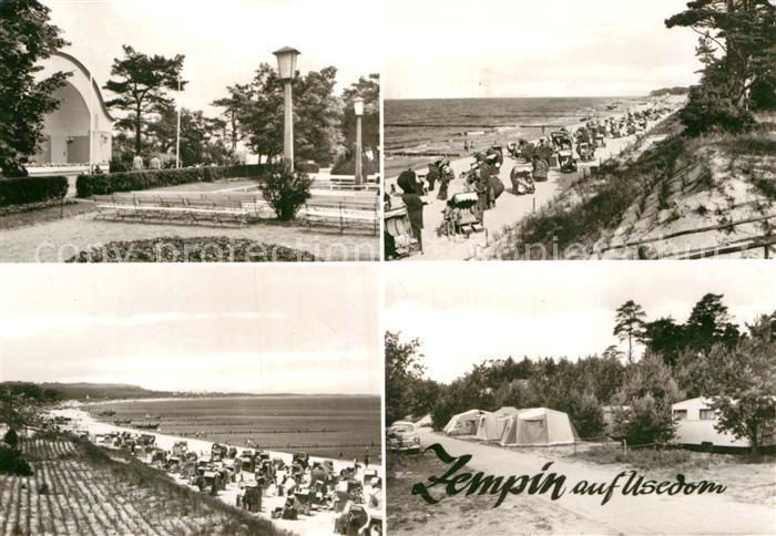 Zempin Strand Zeltplatz Konzertbuehne