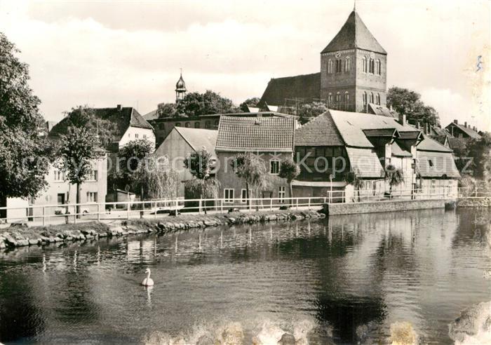 Teterow Mecklenburg Vorpommern Muehlenteich