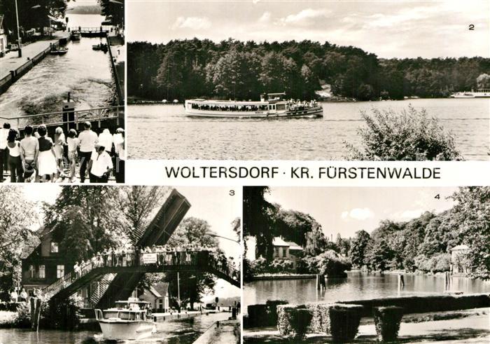 Woltersdorf Erkner Schleuse Flakensee Kalksee
