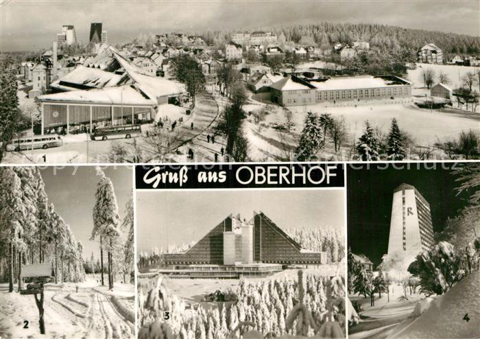 Oberhof Thueringen Rennsteig Interhotel Panorama