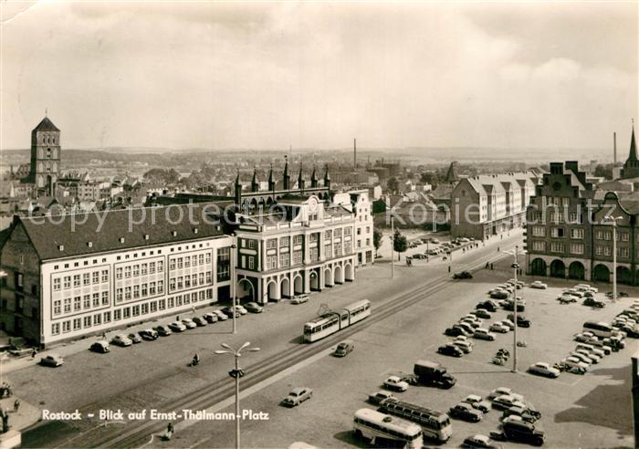 ROSTOCK  CITY Ernst-Thaelmann-Platz
