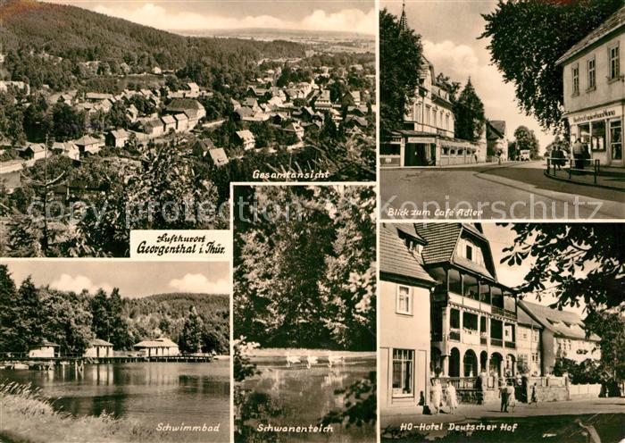 Georgenthal Gotha Cafe Adler Hotel Deutscher Hof