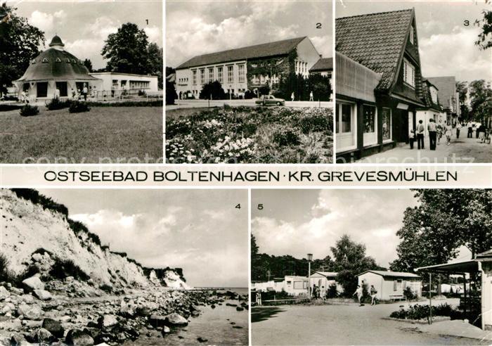 Boltenhagen Ostseebad Pavillon Erholungsheim Fritz Reuter Zeltplatz