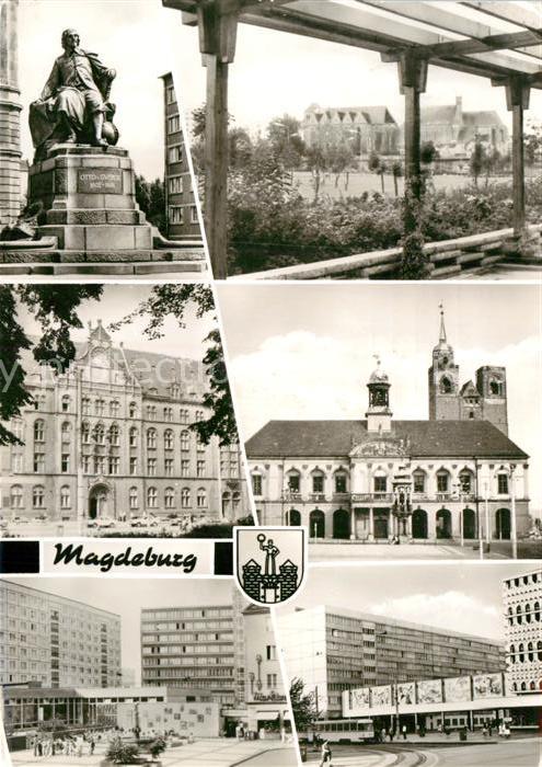 MAGDEBURG CITY Rathaus Hauptpost Alter Markt