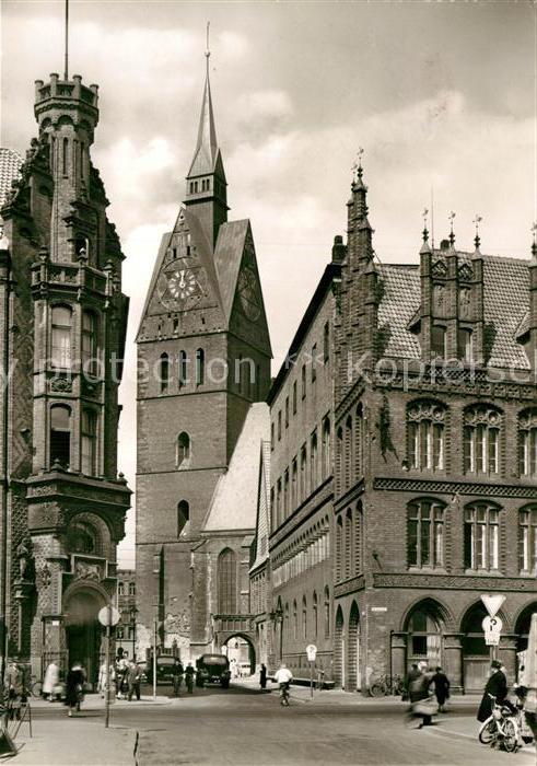 HANNOVER CITY Altes Rathaus Marktkirche