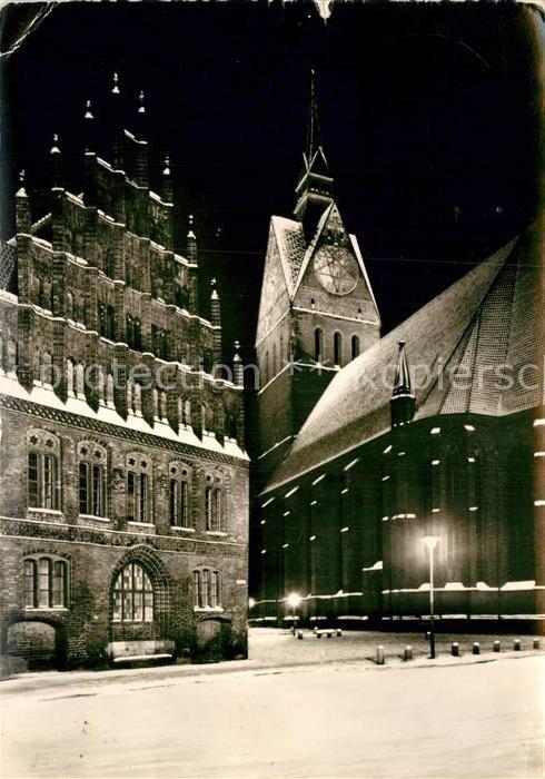 HANNOVER CITY Marktkirche alte Rathaus