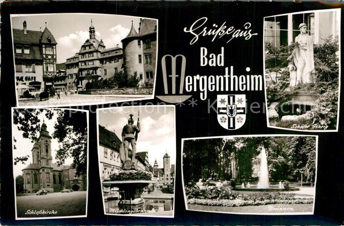Bad Mergentheim Deutschordensschloss Schaefer Gehrig Schlosskirche Milchlingsbru