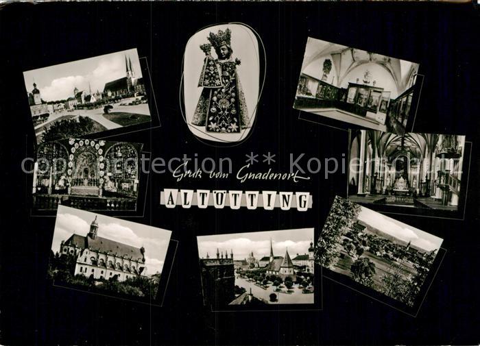 Altoetting Wallfahrtskirche Inneres Gnadenbild Teilansicht